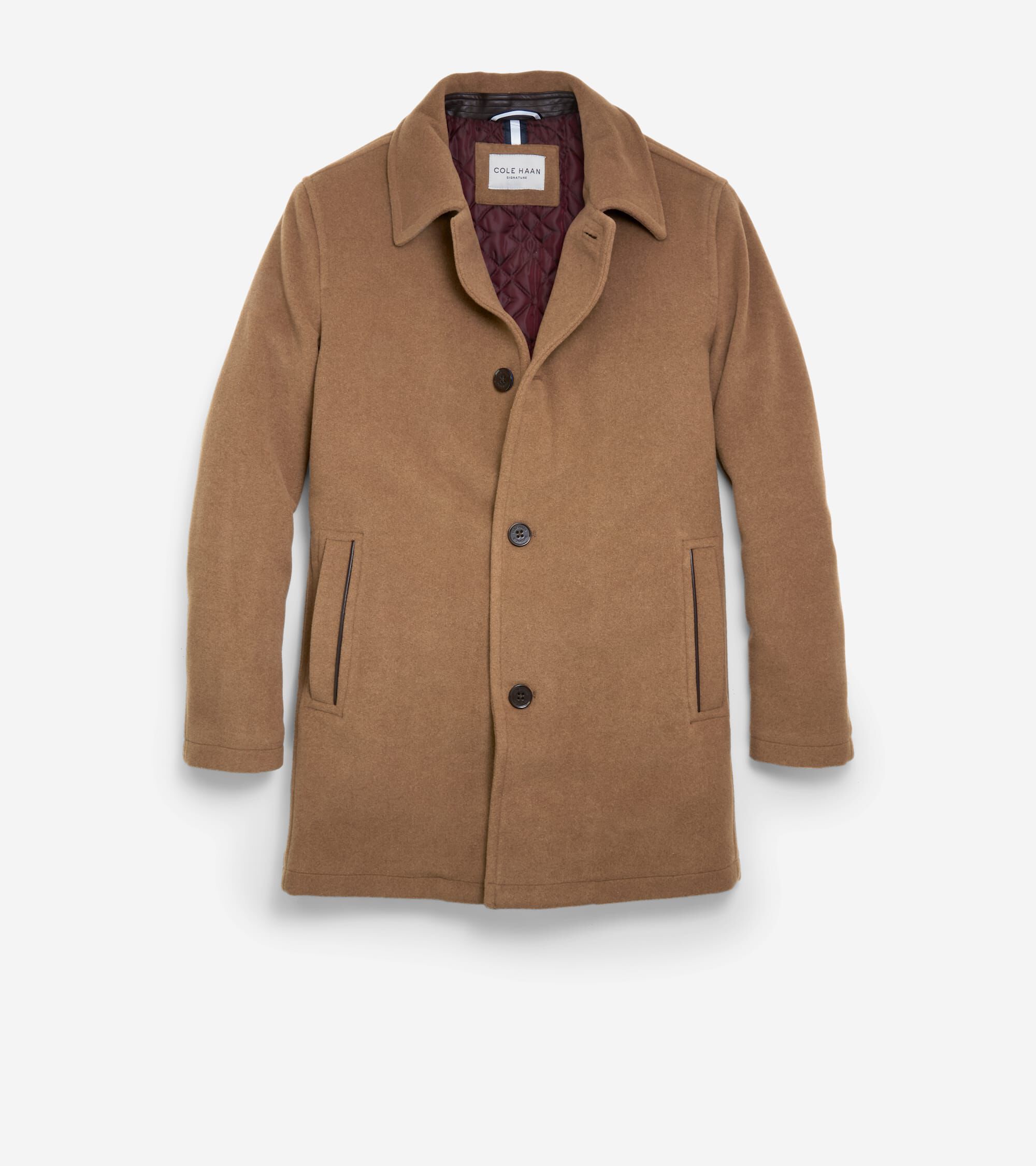 Men's Wool-Blend Car Coat - Image 2