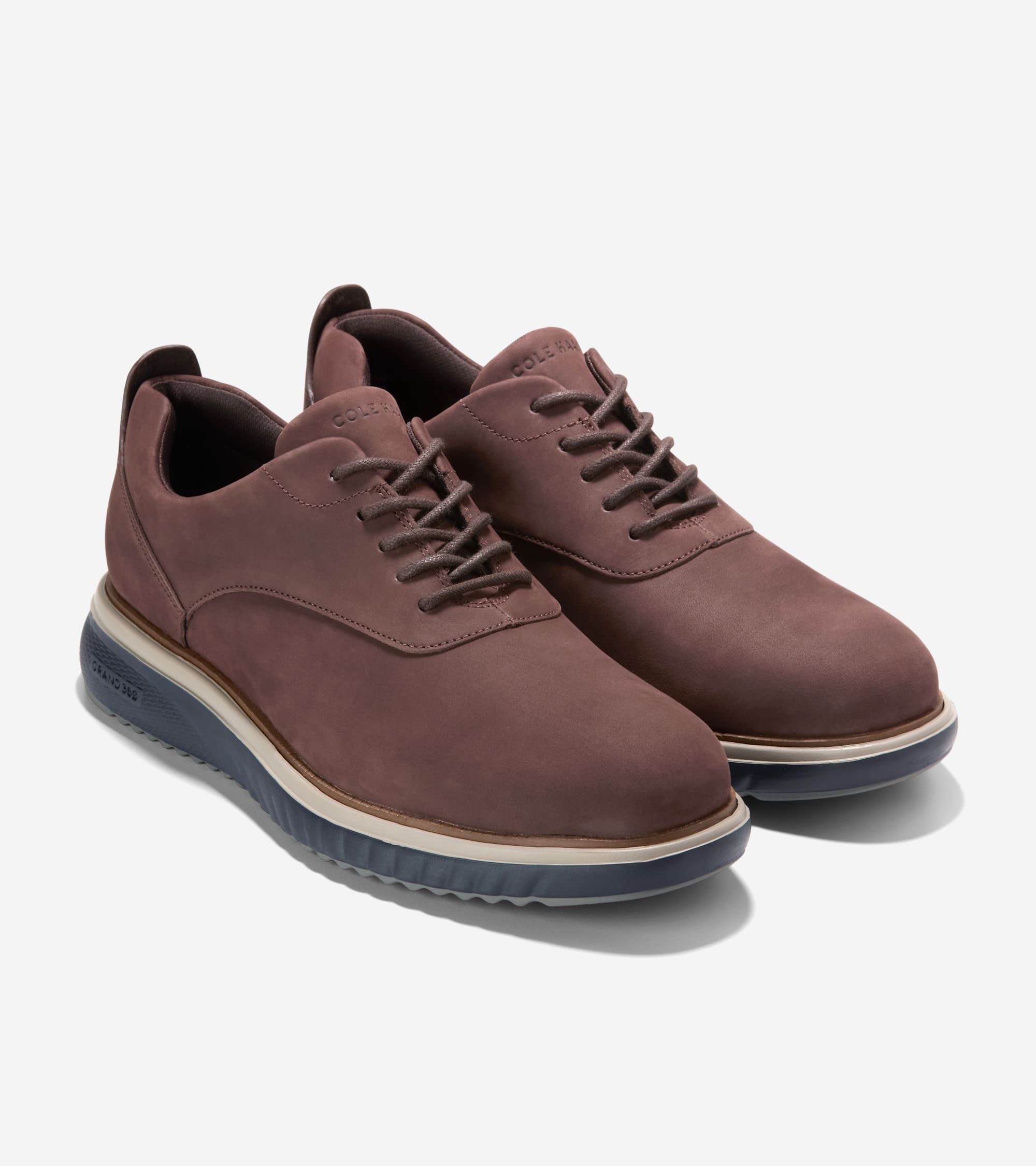 Men's ZERØGRAND Eon Plain Toe Oxfords - Image 5