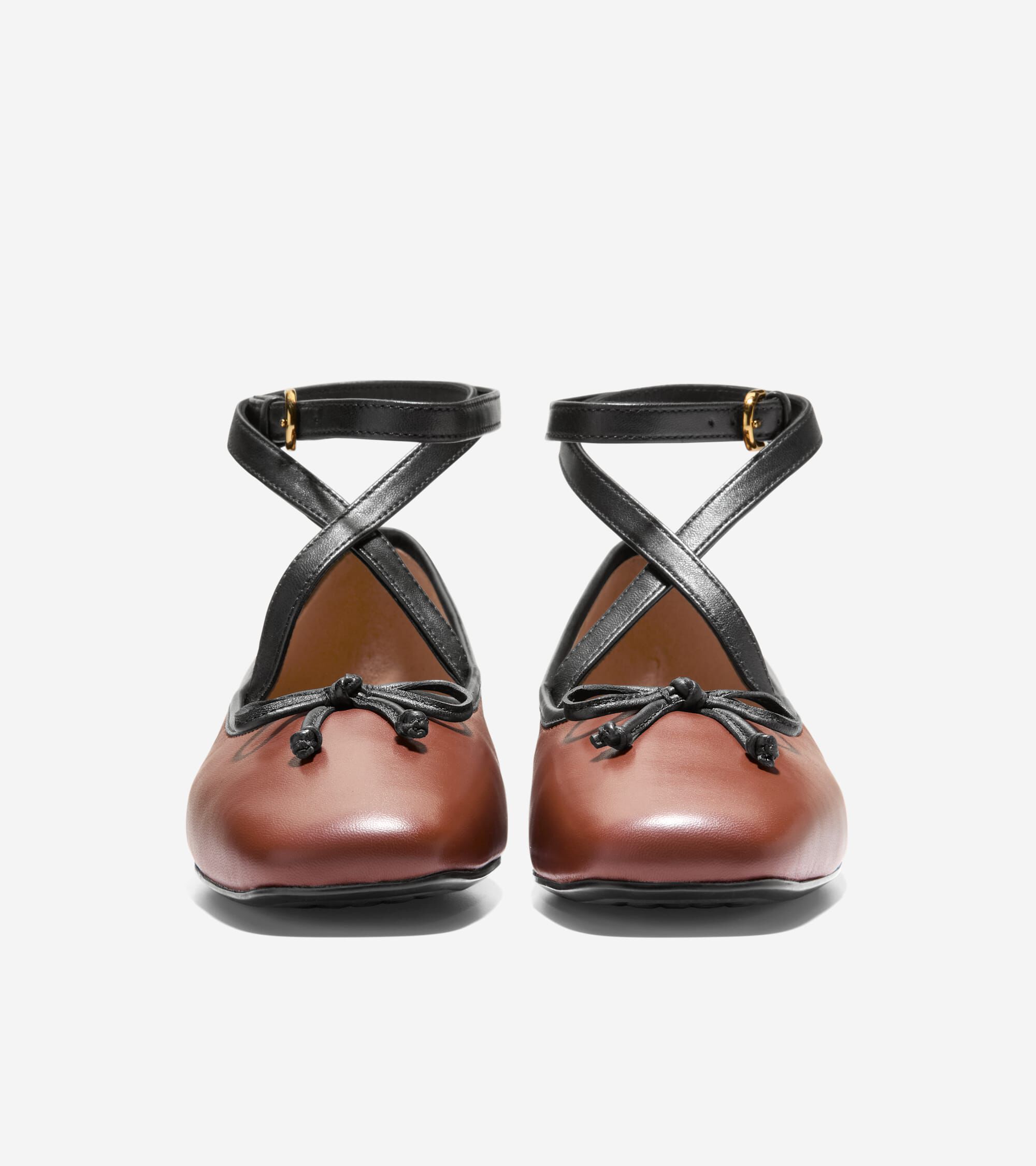 Women's Nicolette Ankle Strap Ballet Flats - Image 2