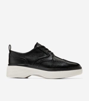 Women's &Oslash;riginalGrand City Platform Wingtip Oxfords