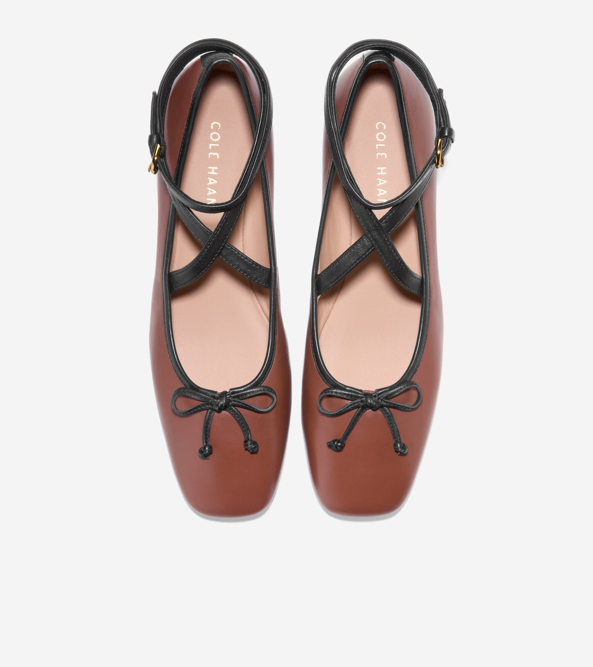 Women's Nicolette Ankle Strap Ballet Flats - Image 4