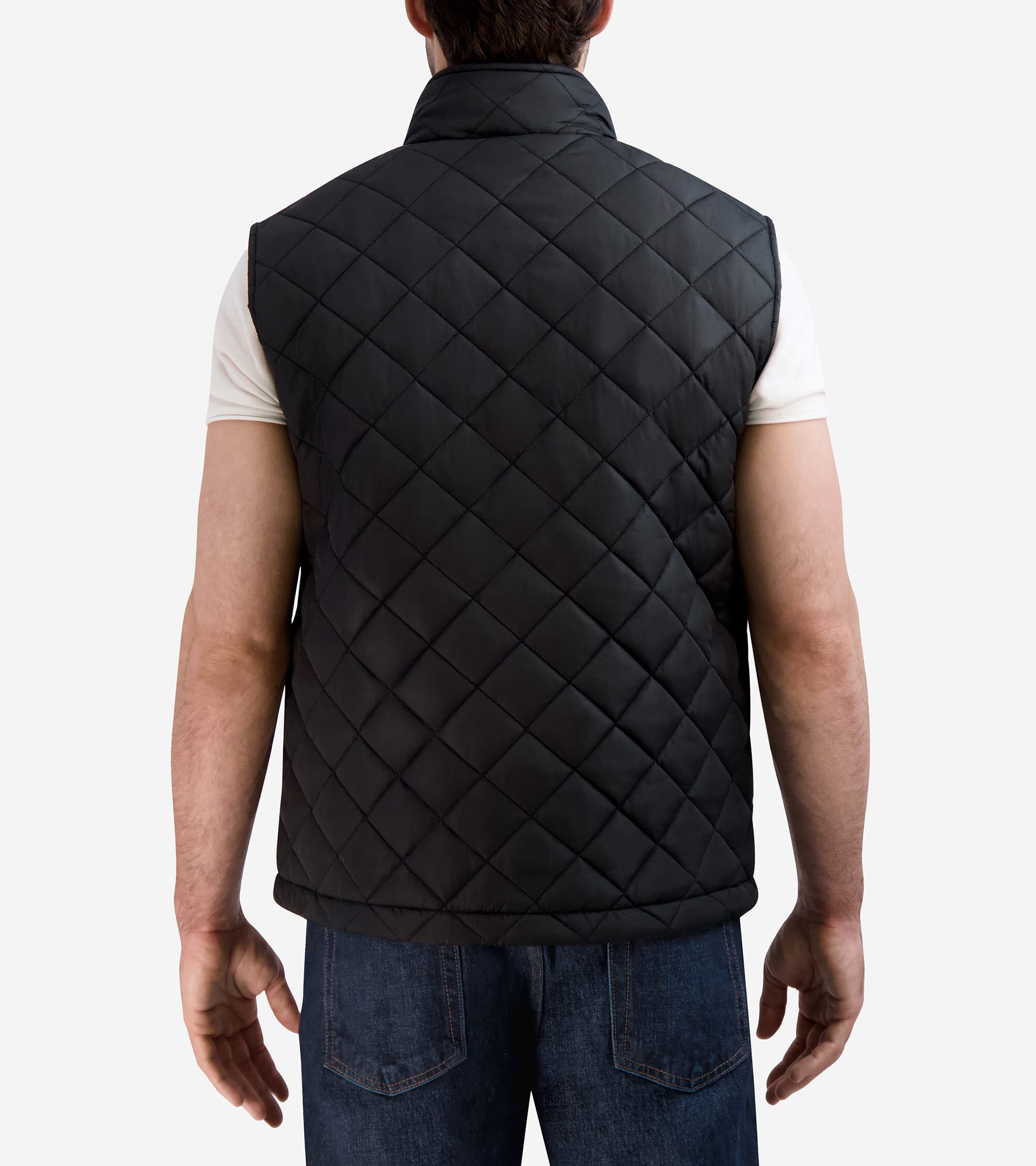 Men's Diamond-Quilted Vest - Image 2