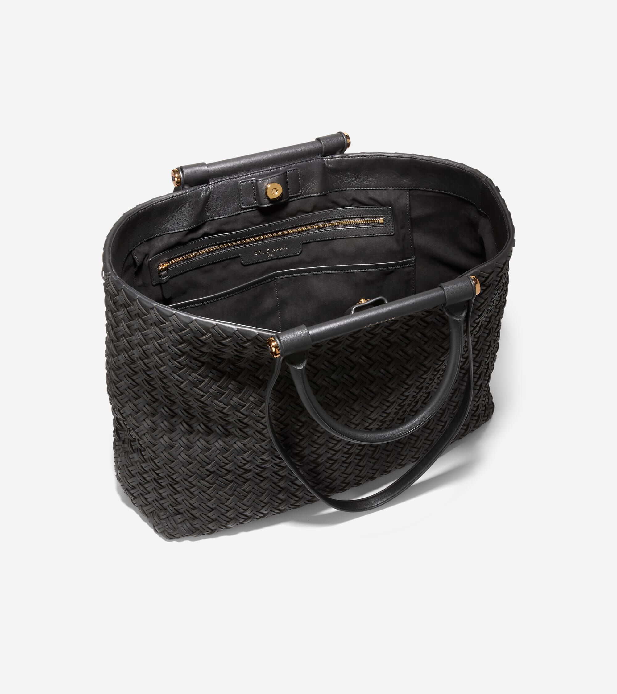 Catherine Woven Tote Bag - Image 4