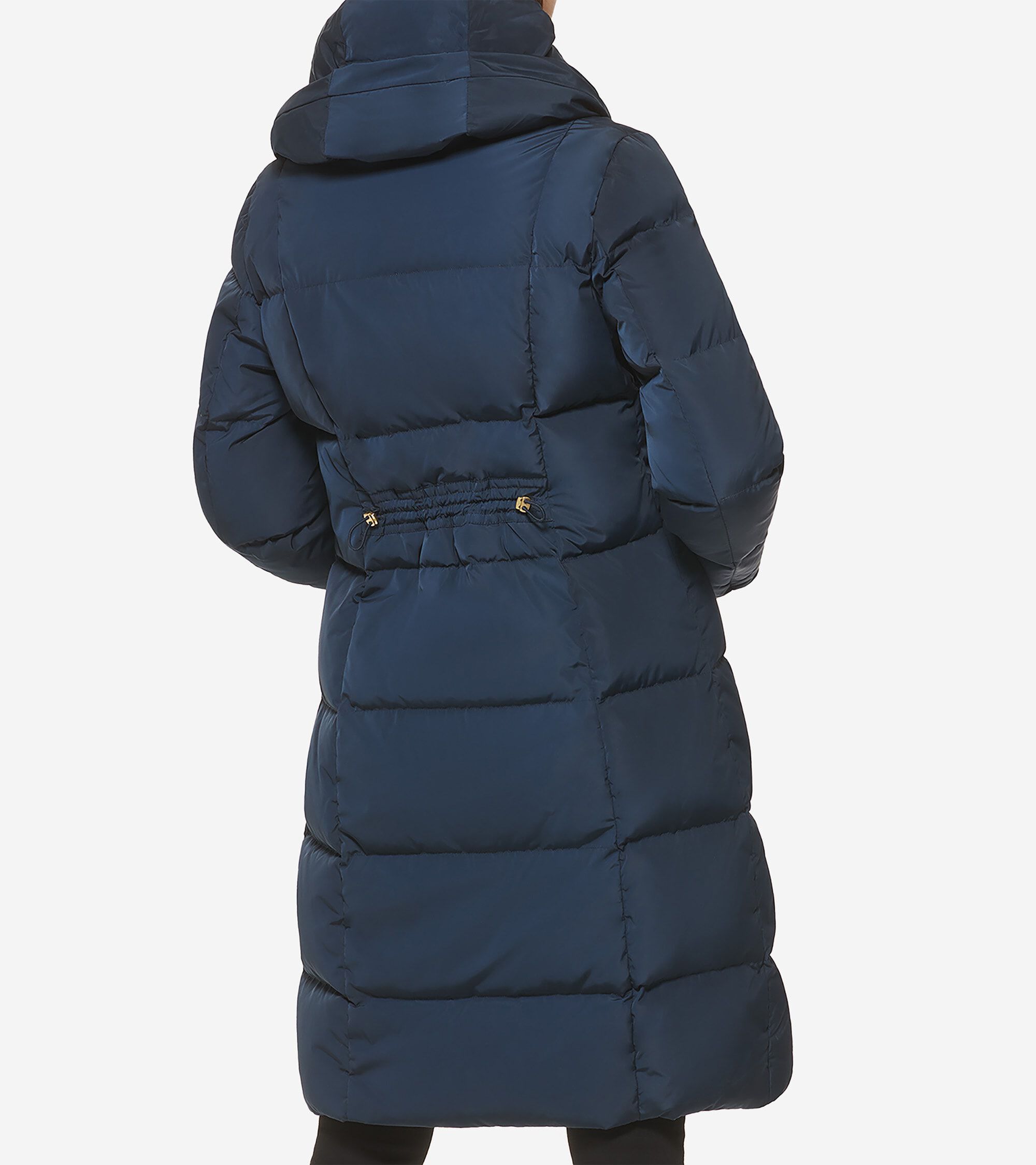 Women's Signature Asymmetrical Collar Convertible Coat 40in - Image 3