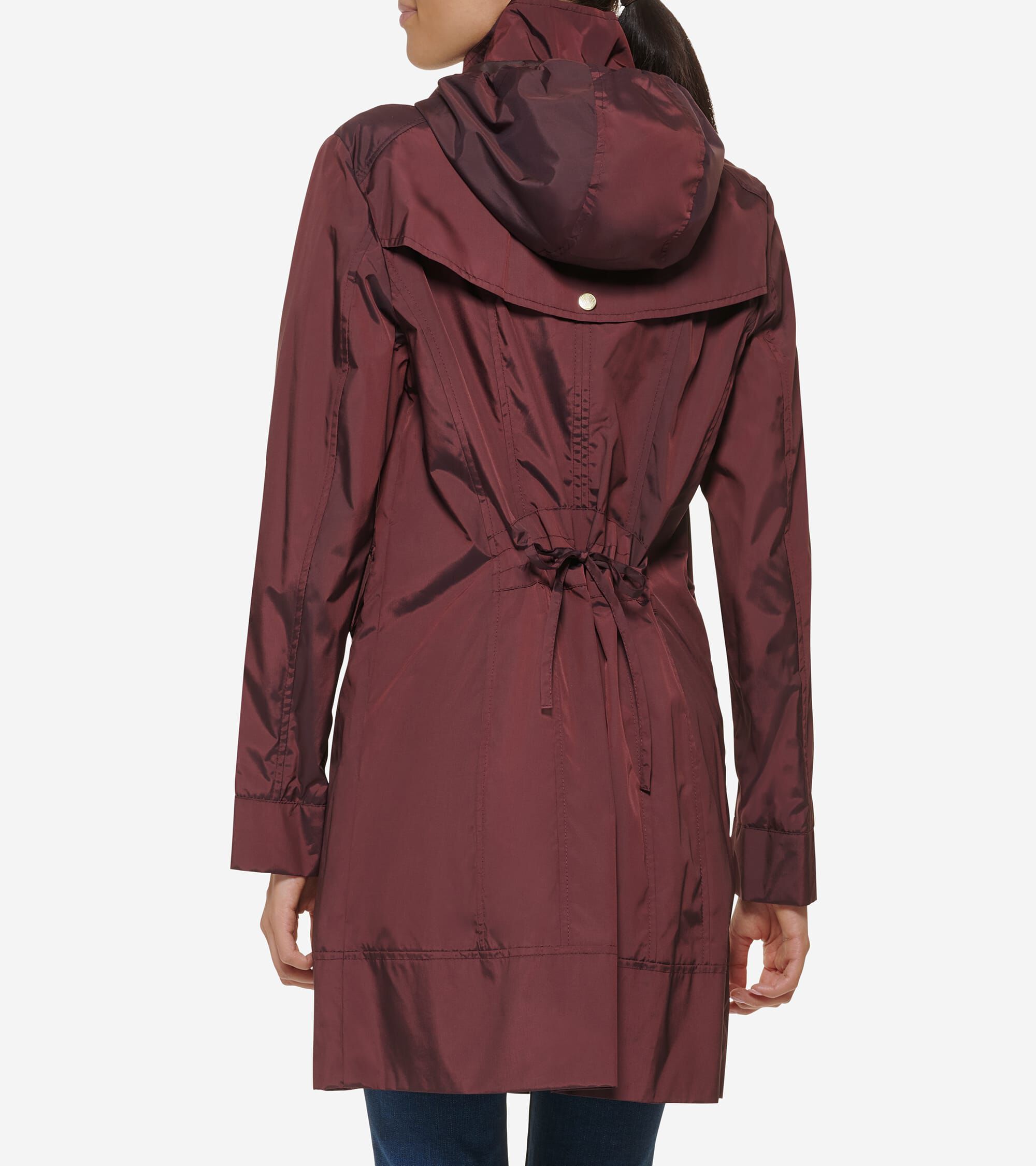 Women's Signature Packable Hooded Rain Jacket - Image 2