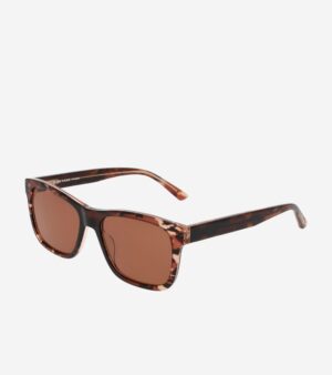 Men's Camo Gradient Modified Rectangle Sunglasses