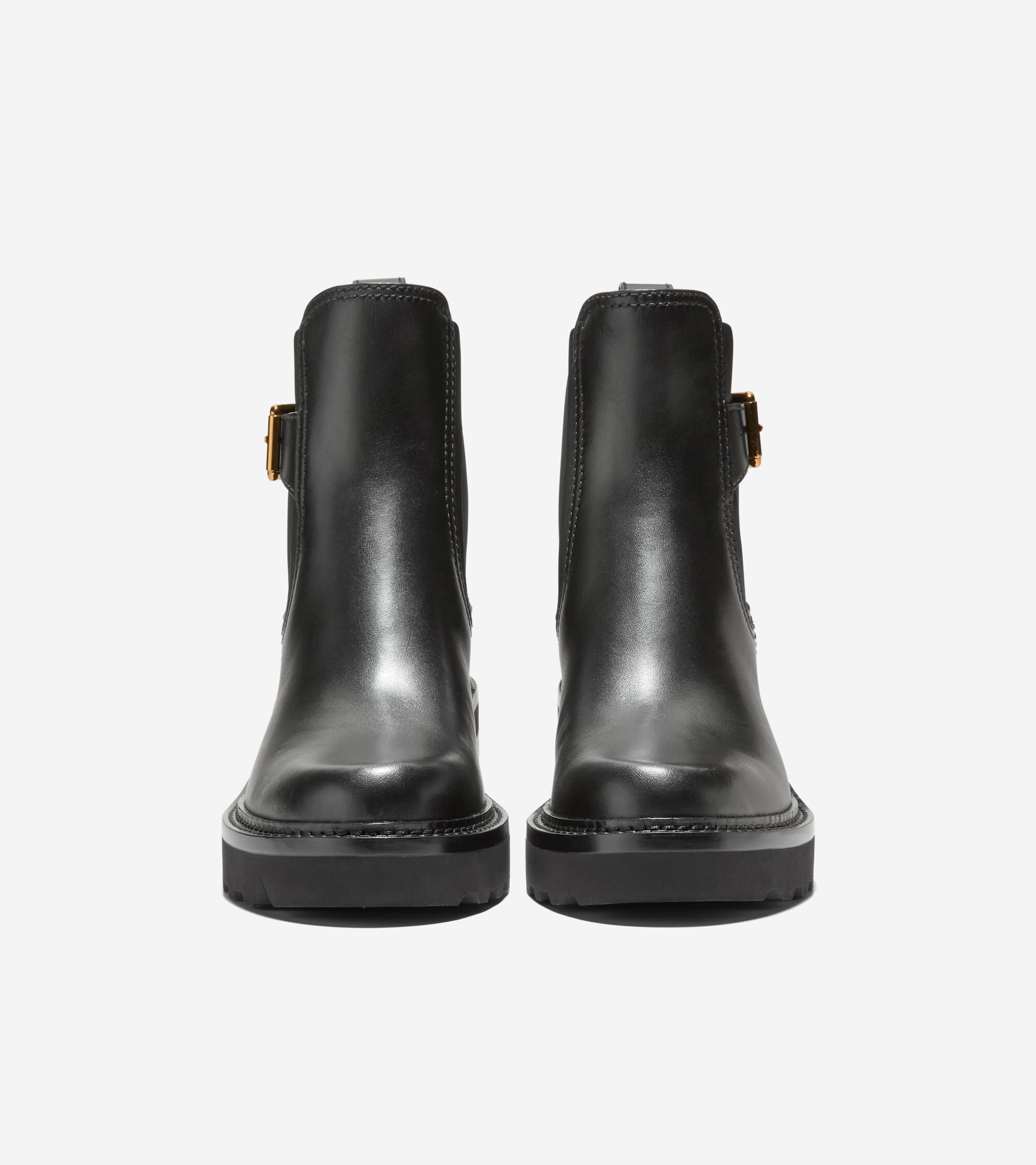 Women's Shibley Waterproof Lug Buckle Booties - Image 2