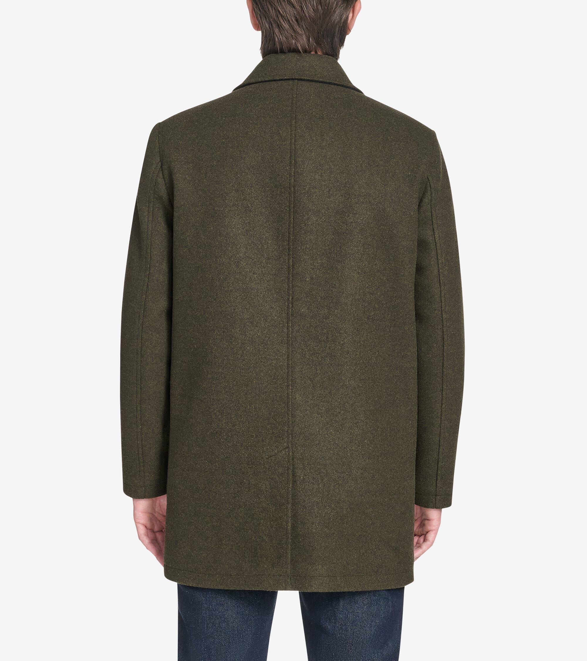 Men's Stretch Wool Duffel Coat - Image 2