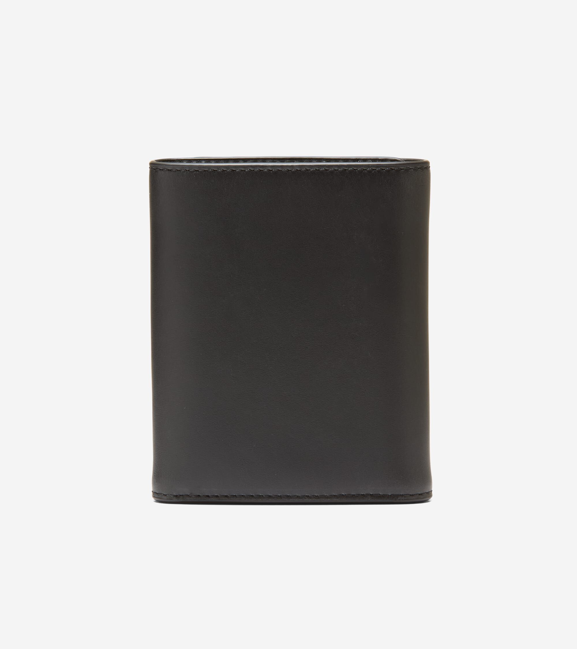 Men's Leather Trifold Wallet - Image 2