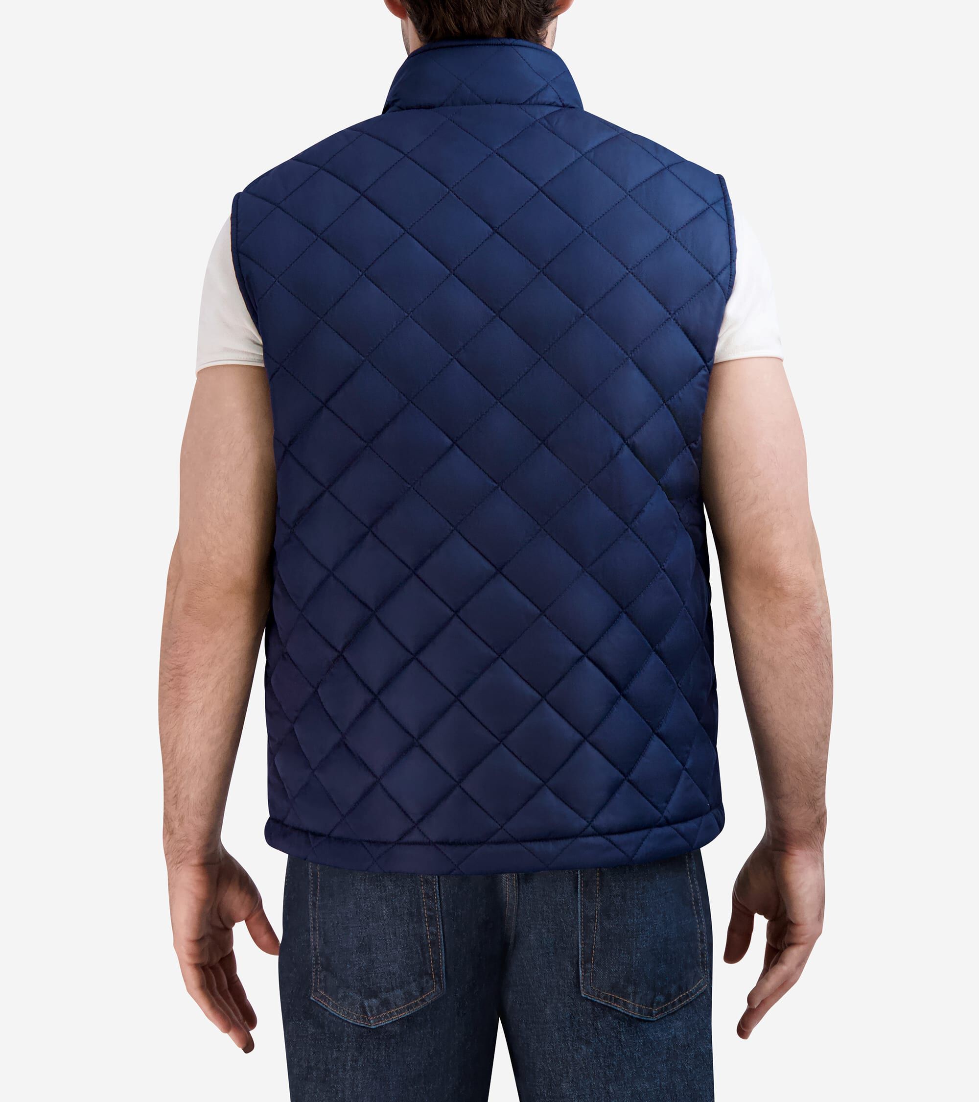 Men's Diamond-Quilted Vest - Image 2