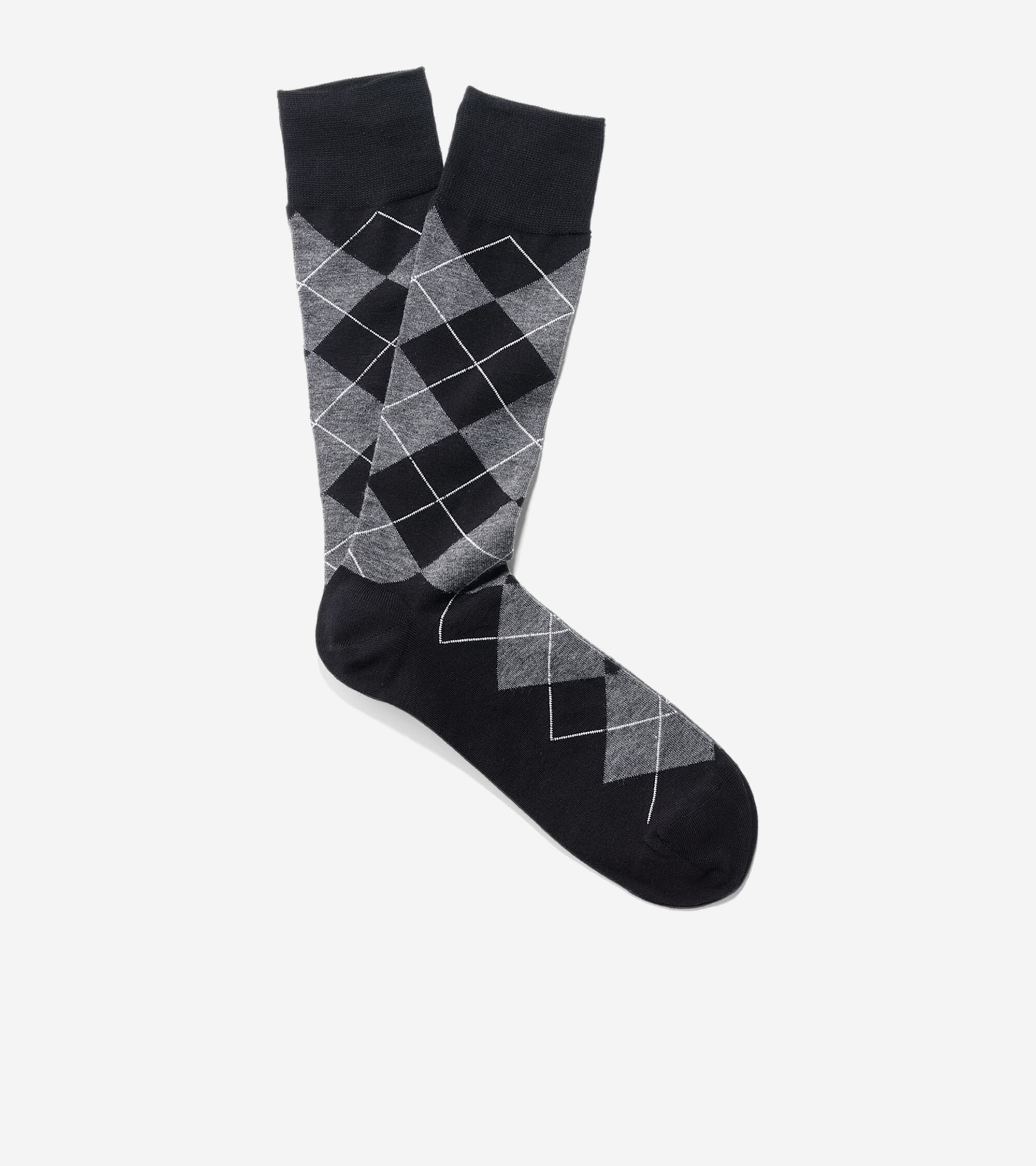 Men's Classic Argyle Crew Socks - Image 2