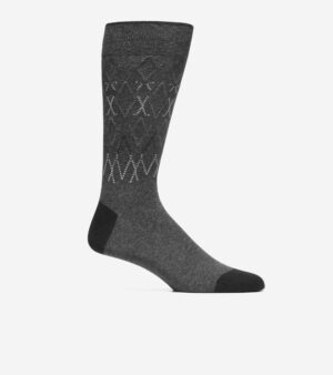 Men's Geo Dress Crew Socks