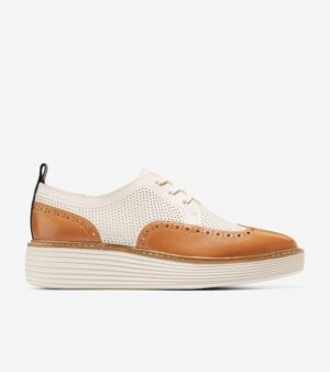 Women's &Oslash;riginalGrand Platform Wingtip Oxfords
