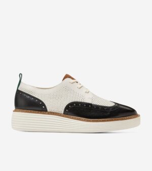 Women's &Oslash;riginalGrand Platform Wingtip Oxfords