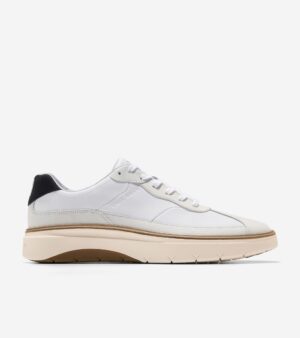 Men's GrandPr&oslash; FeatherArc Leather Bike Toe Sneakers
