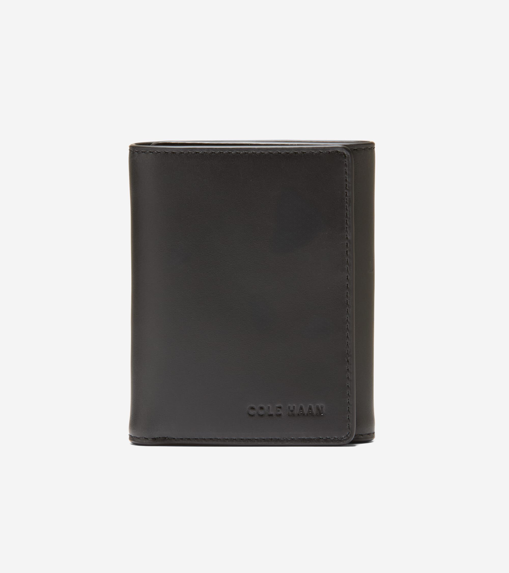 Men's Leather Trifold Wallet