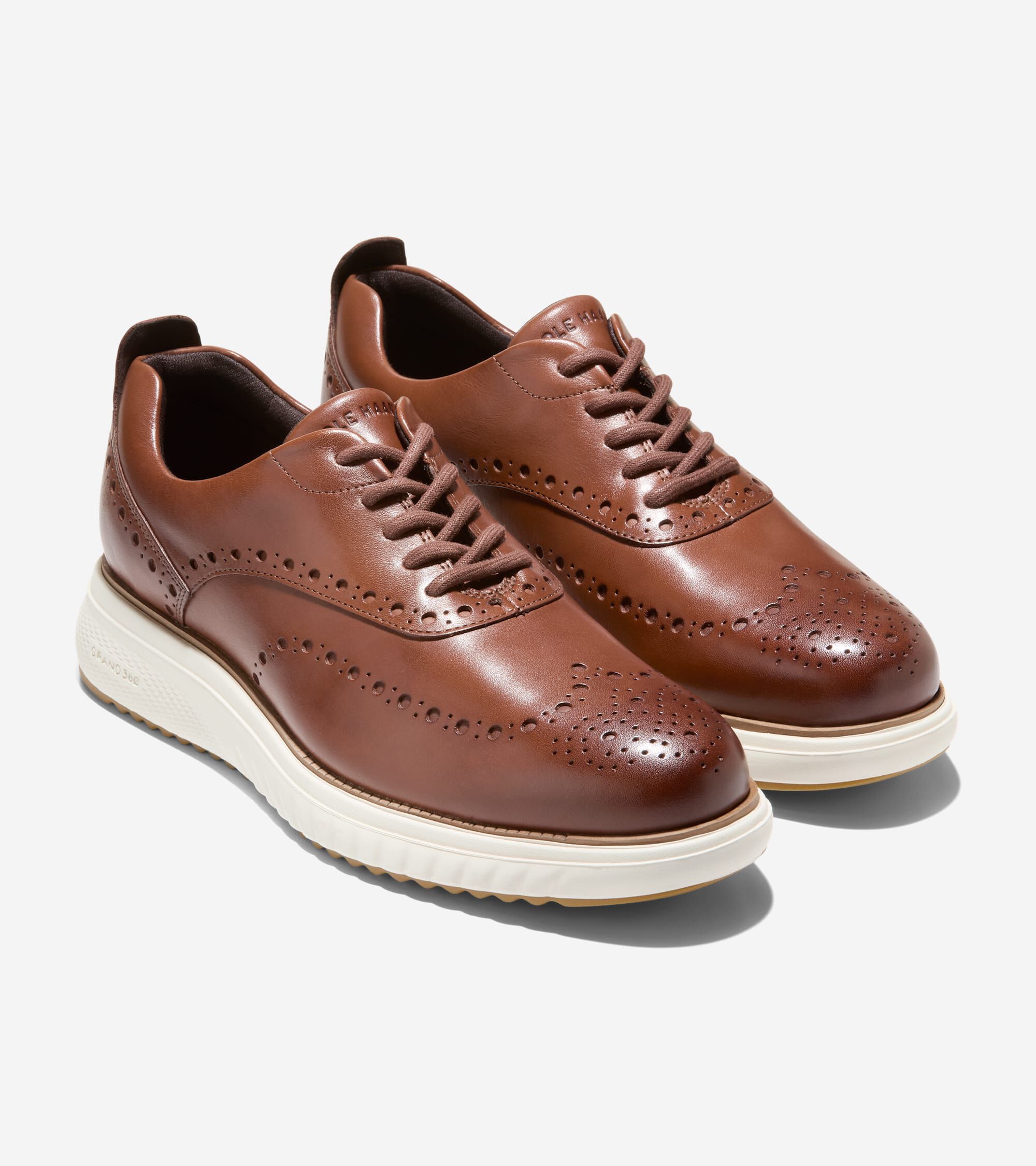 Men's ZERØGRAND Eon Wingtip Oxfords - Image 5