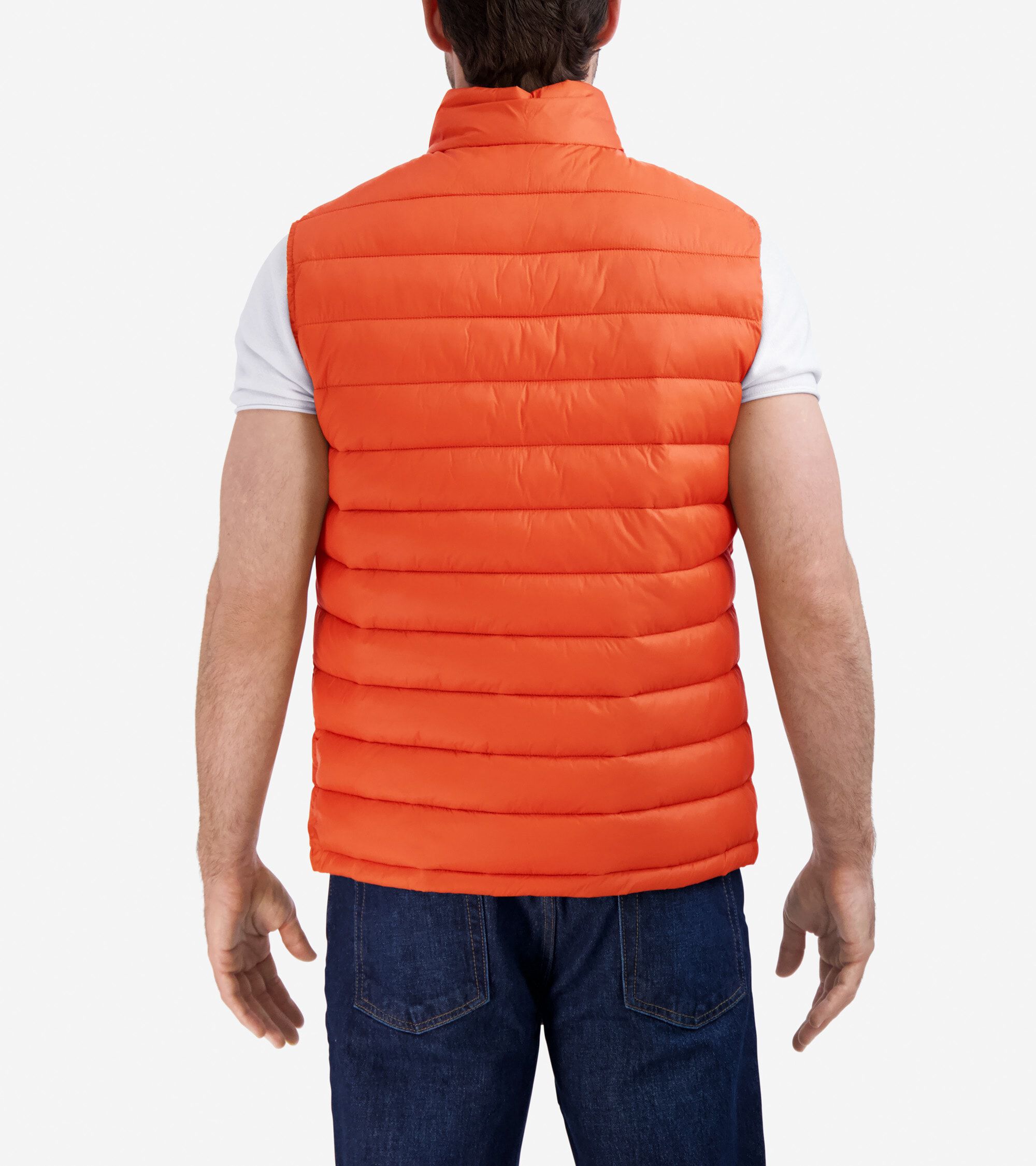 Men's Zip Front Quilted Vest - Image 3