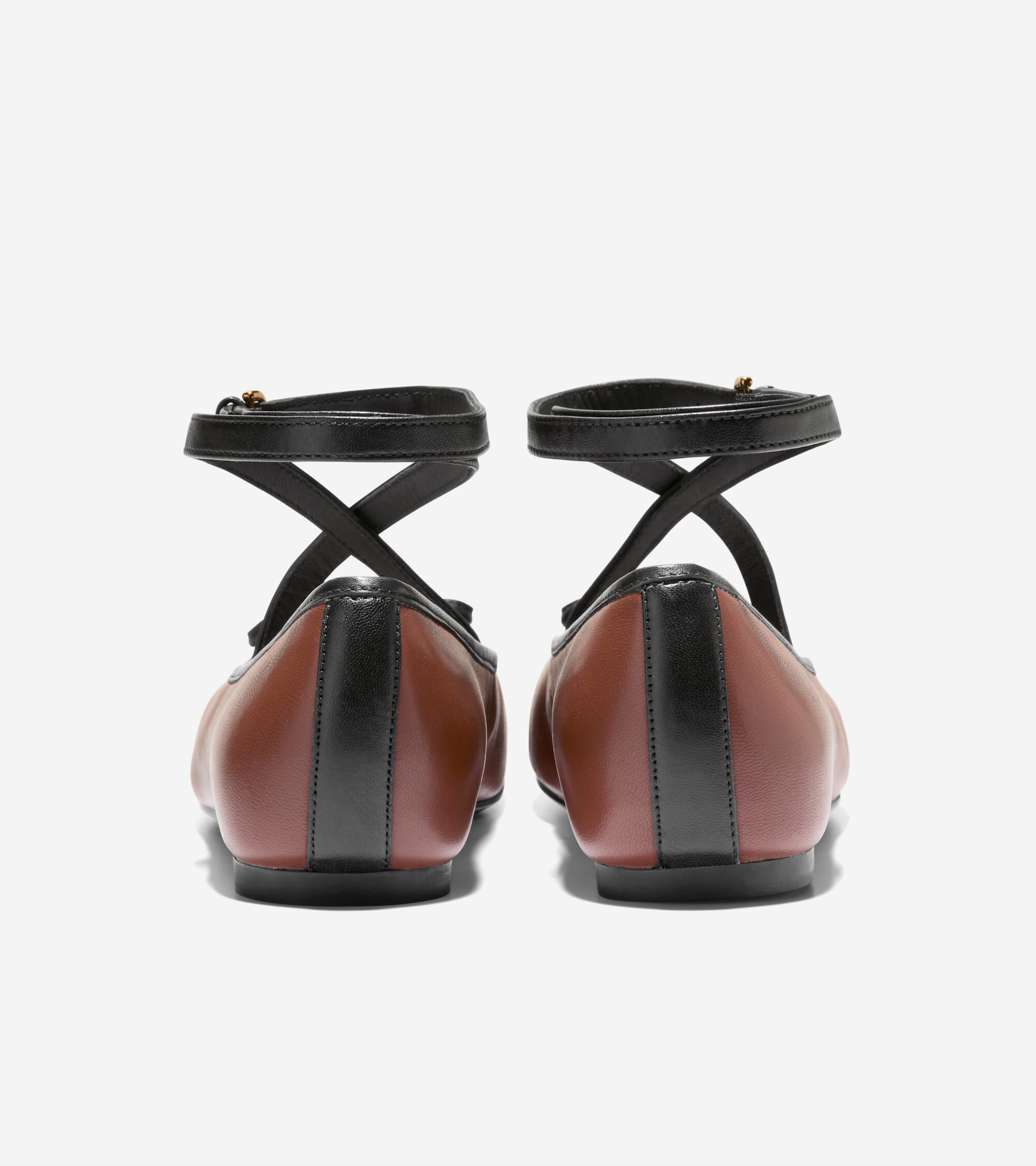 Women's Nicolette Ankle Strap Ballet Flats - Image 3