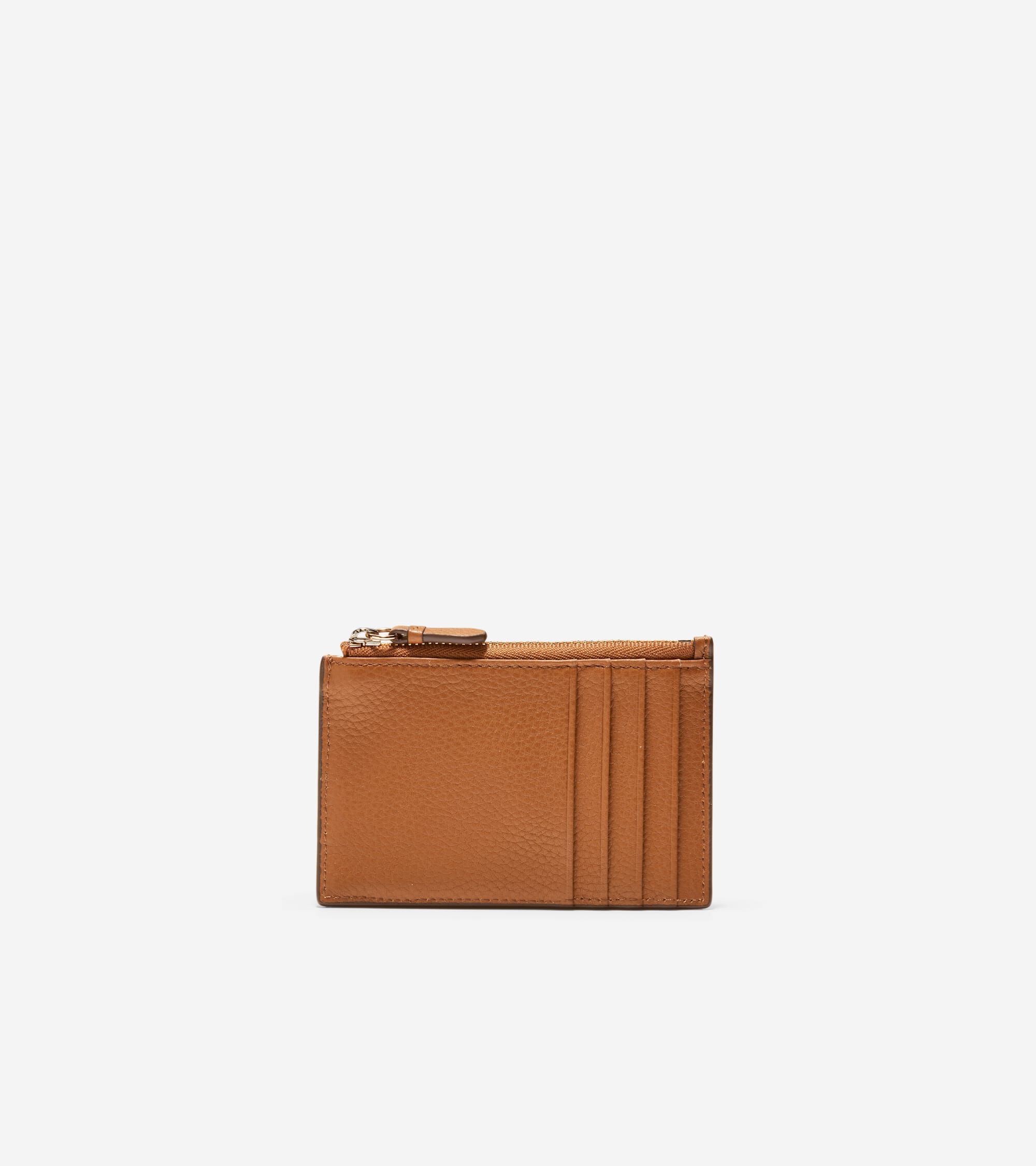 Leather Zip Card Case - Image 3