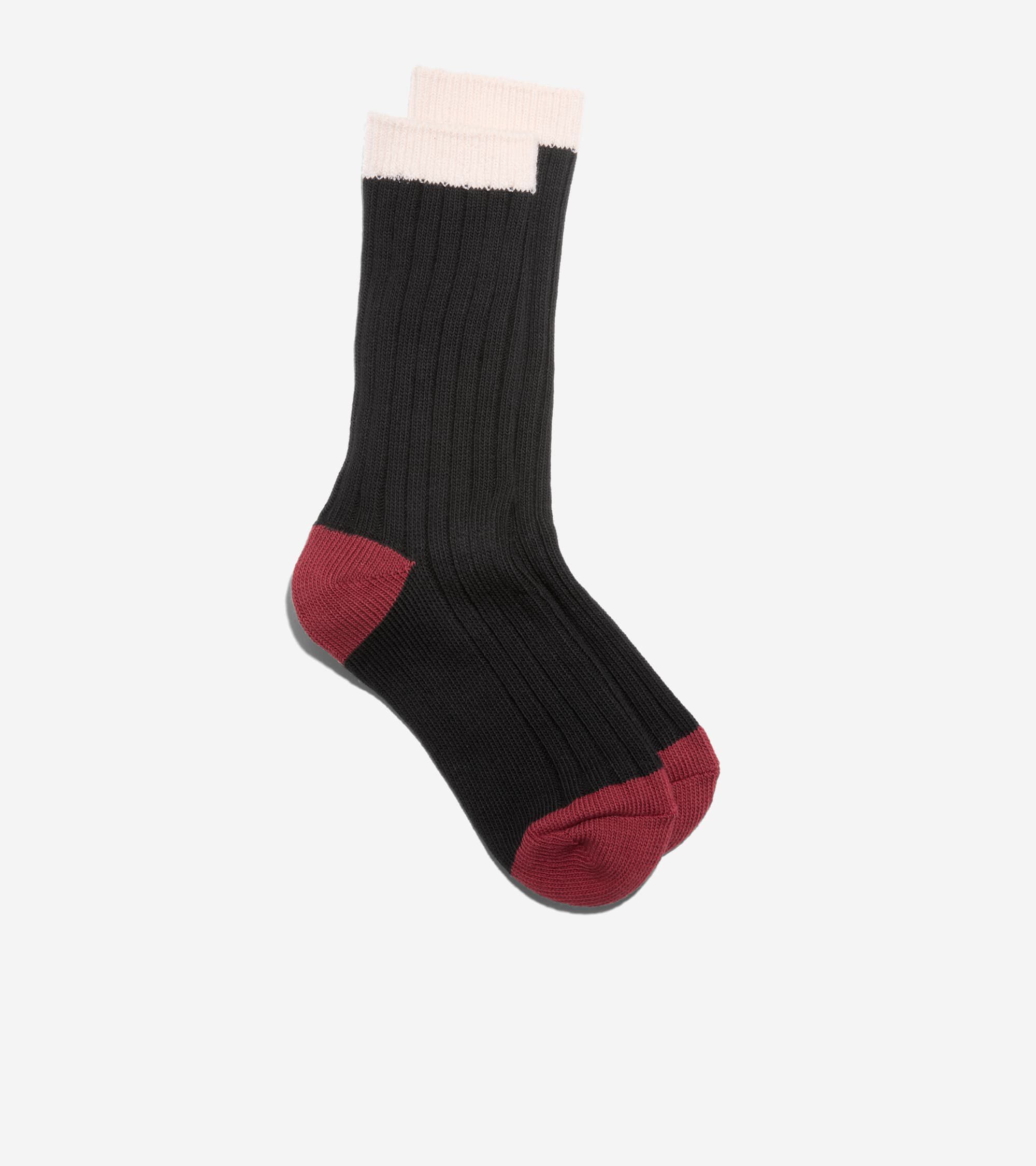 Women's Ribbed Crew Socks - Image 2