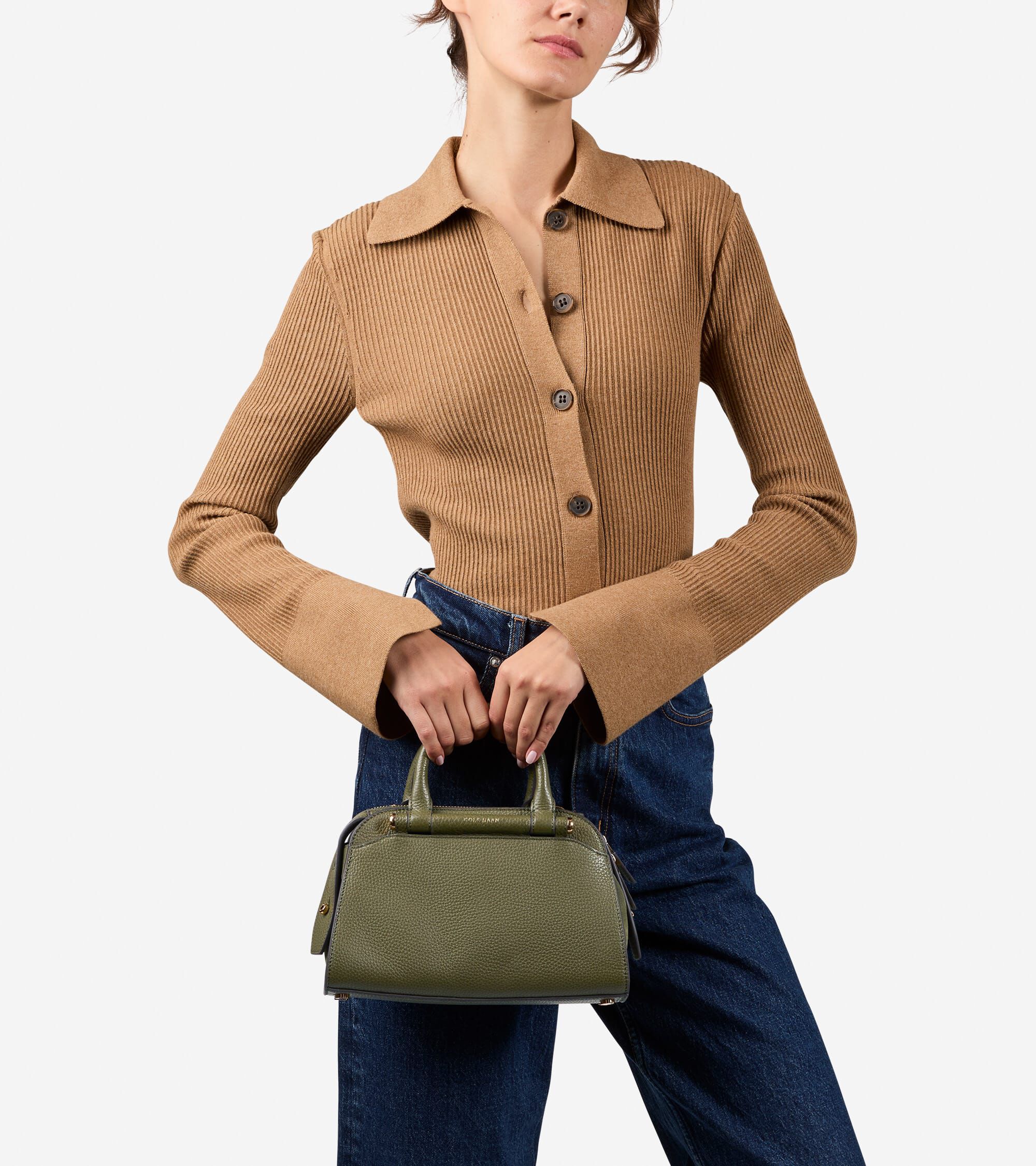 Women's Catherine Small Satchel - Image 6