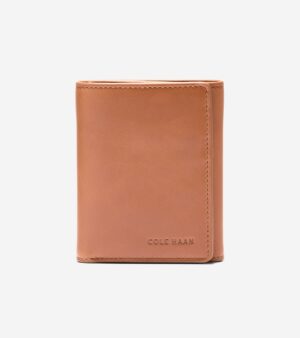 Men's Leather Trifold Wallet