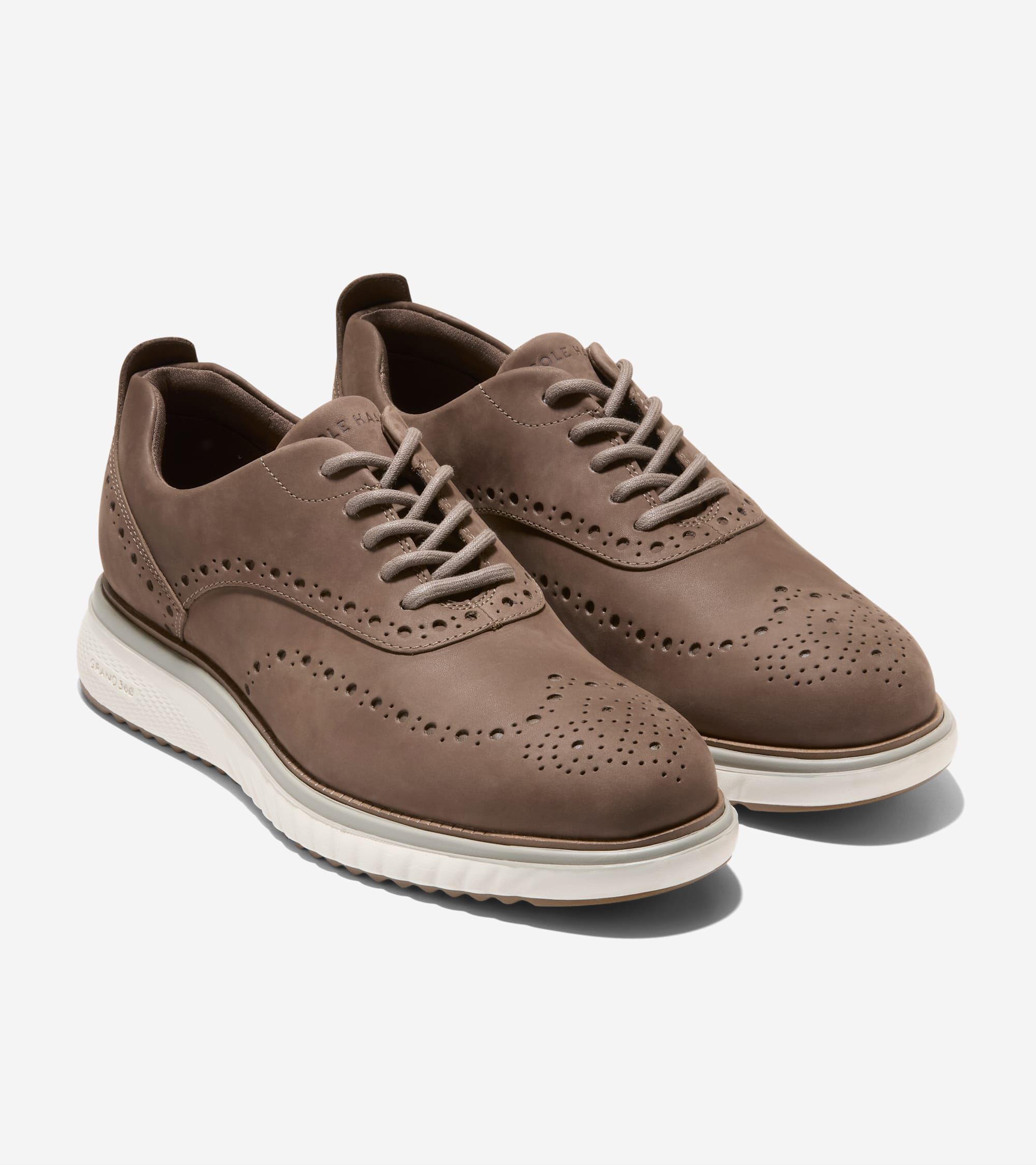 Men's ZERØGRAND Eon Wingtip Oxfords - Image 5