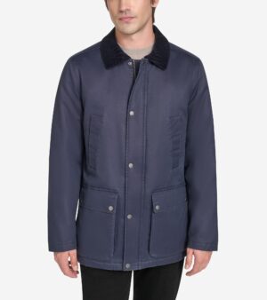 Men's Coated Cotton Rain Jacket