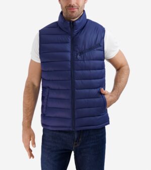 Men's Zip Front Quilted Vest