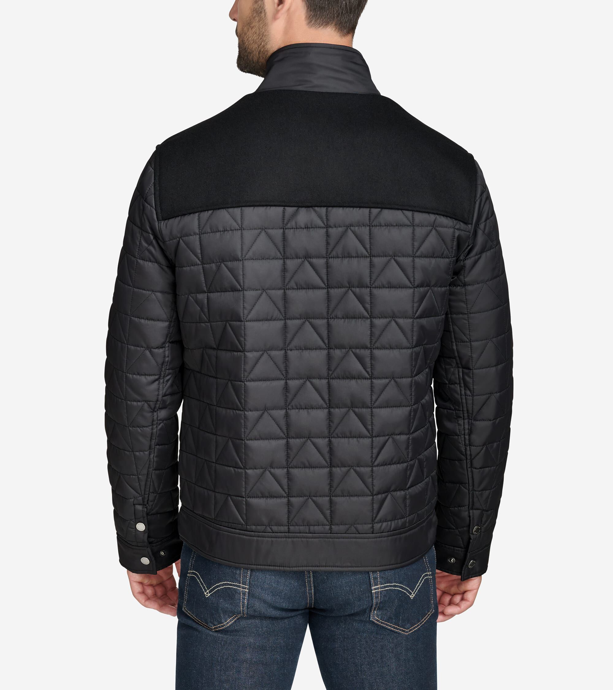 Men's Triangle Quilted Vest - Image 2