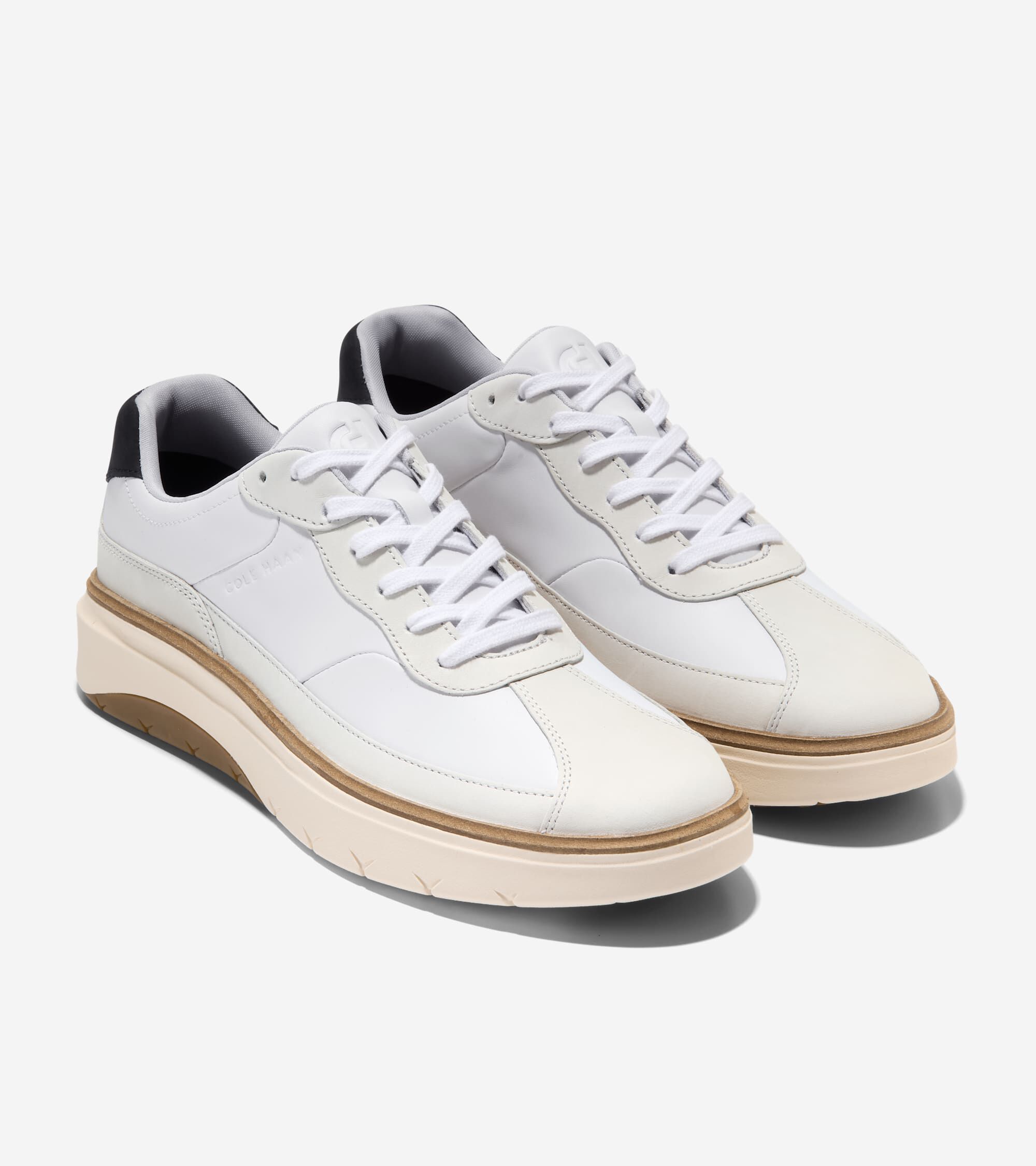 Men's GrandPrø FeatherArc Leather Bike Toe Sneakers - Image 6