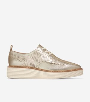 Women's &Oslash;riginalGrand Platform Wingtip Oxfords