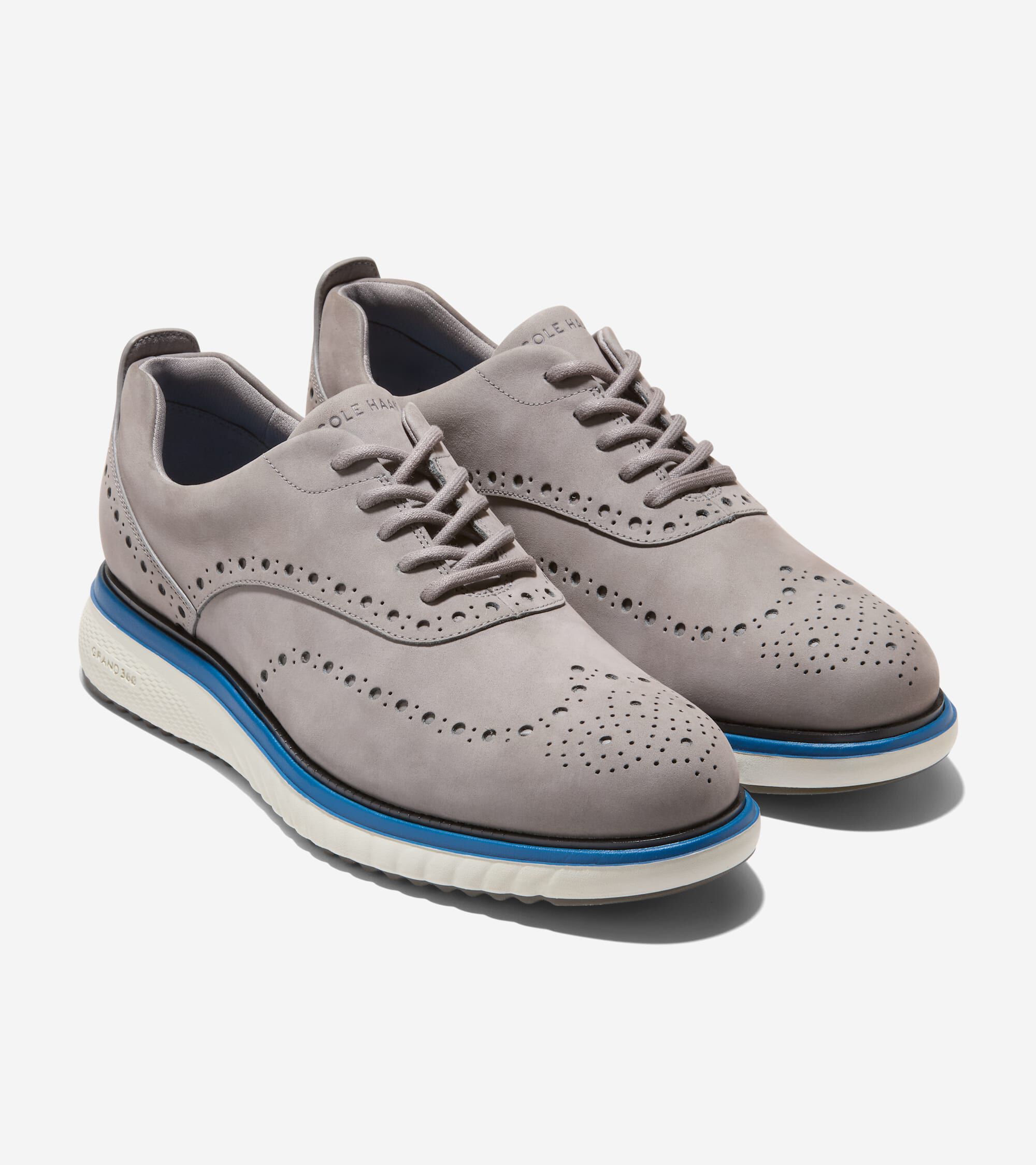 Men's ZERØGRAND Eon Wingtip Oxfords - Image 5