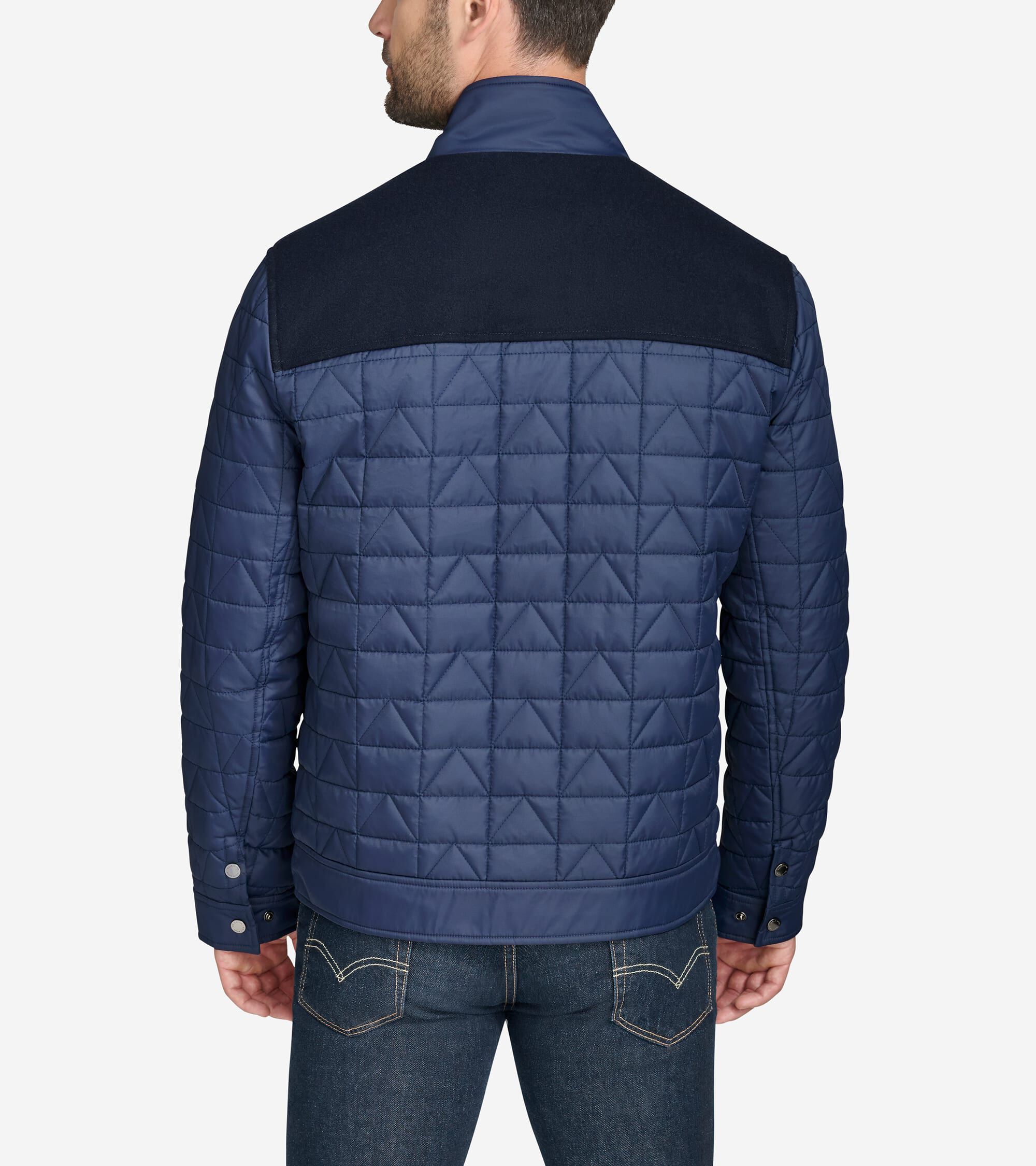 Men's Triangle Quilted Vest - Image 2