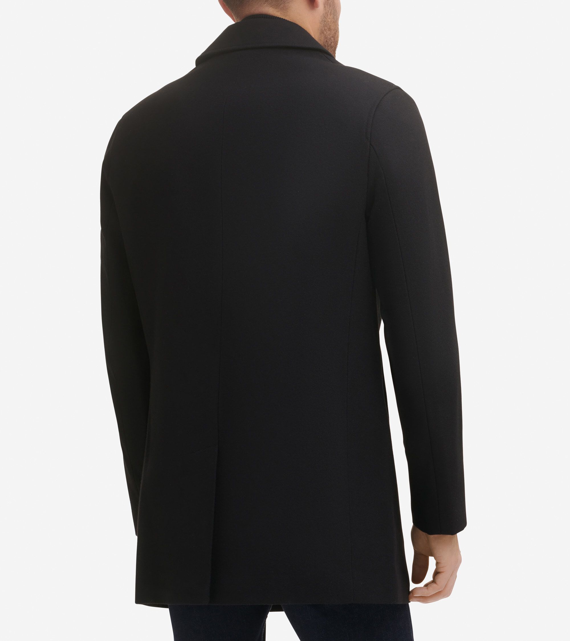 Men's Wool-Blend Car Coat - Image 2