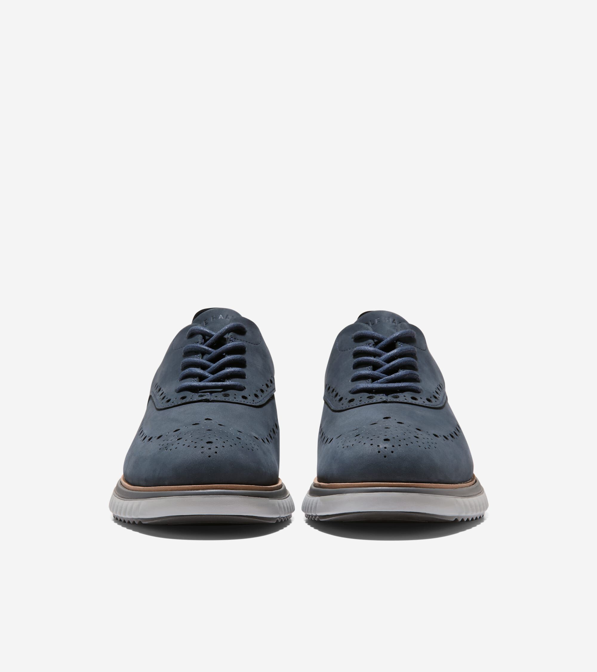 Men's ZERØGRAND Eon Wingtip Oxfords - Image 2
