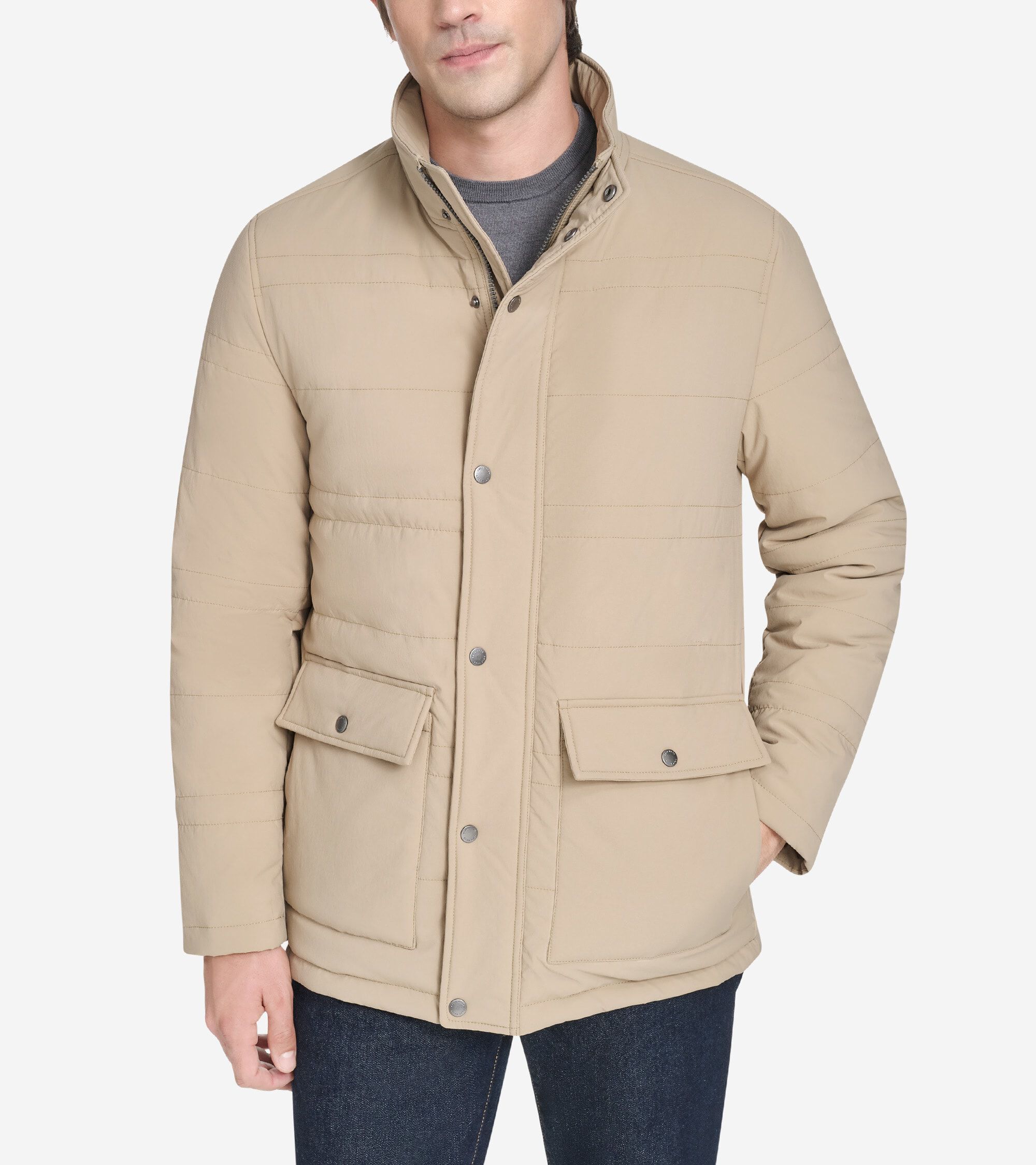 Men's Stretch Quilted Jacket