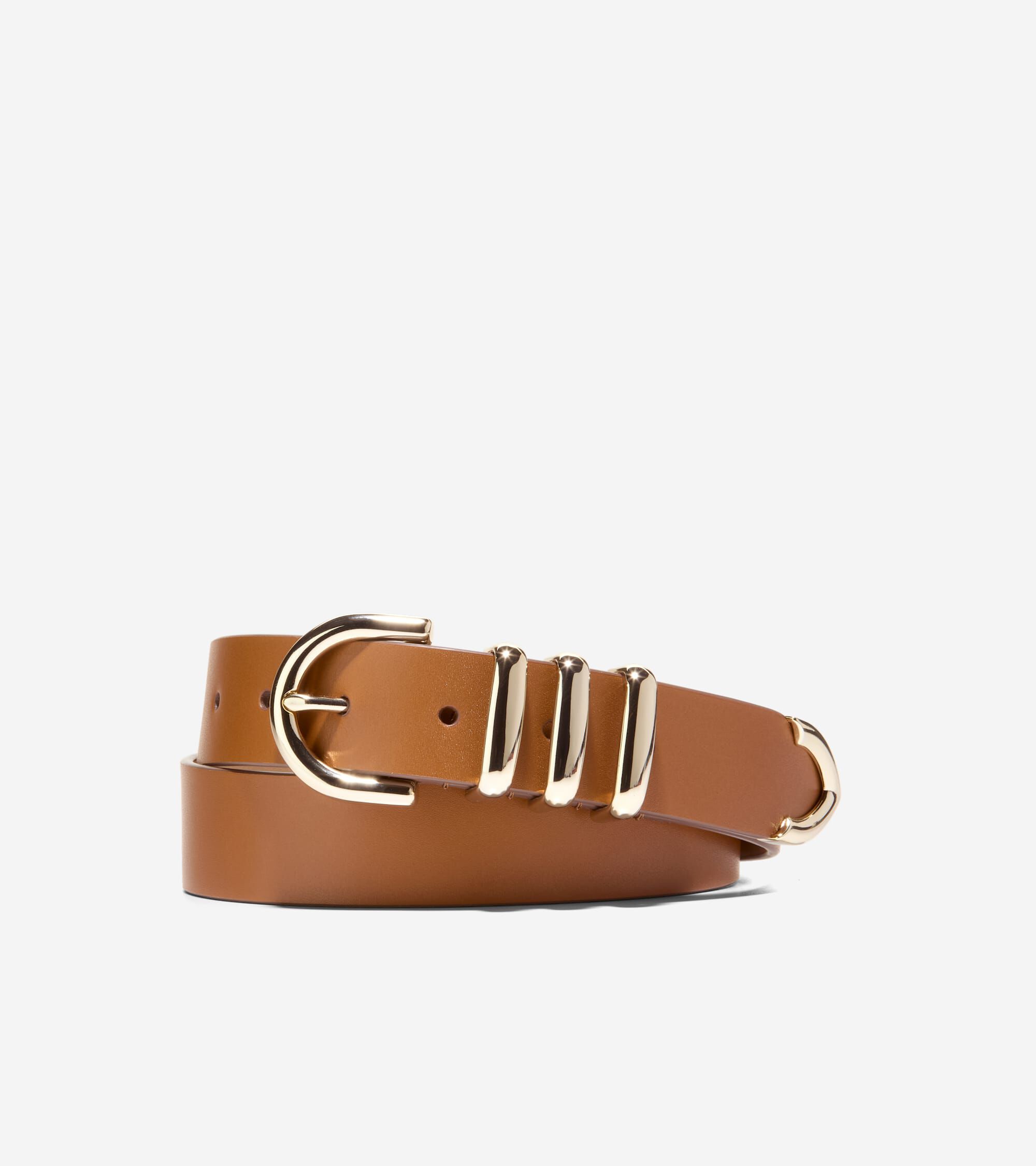 Beveled Edge Modern 3PC Belt Set