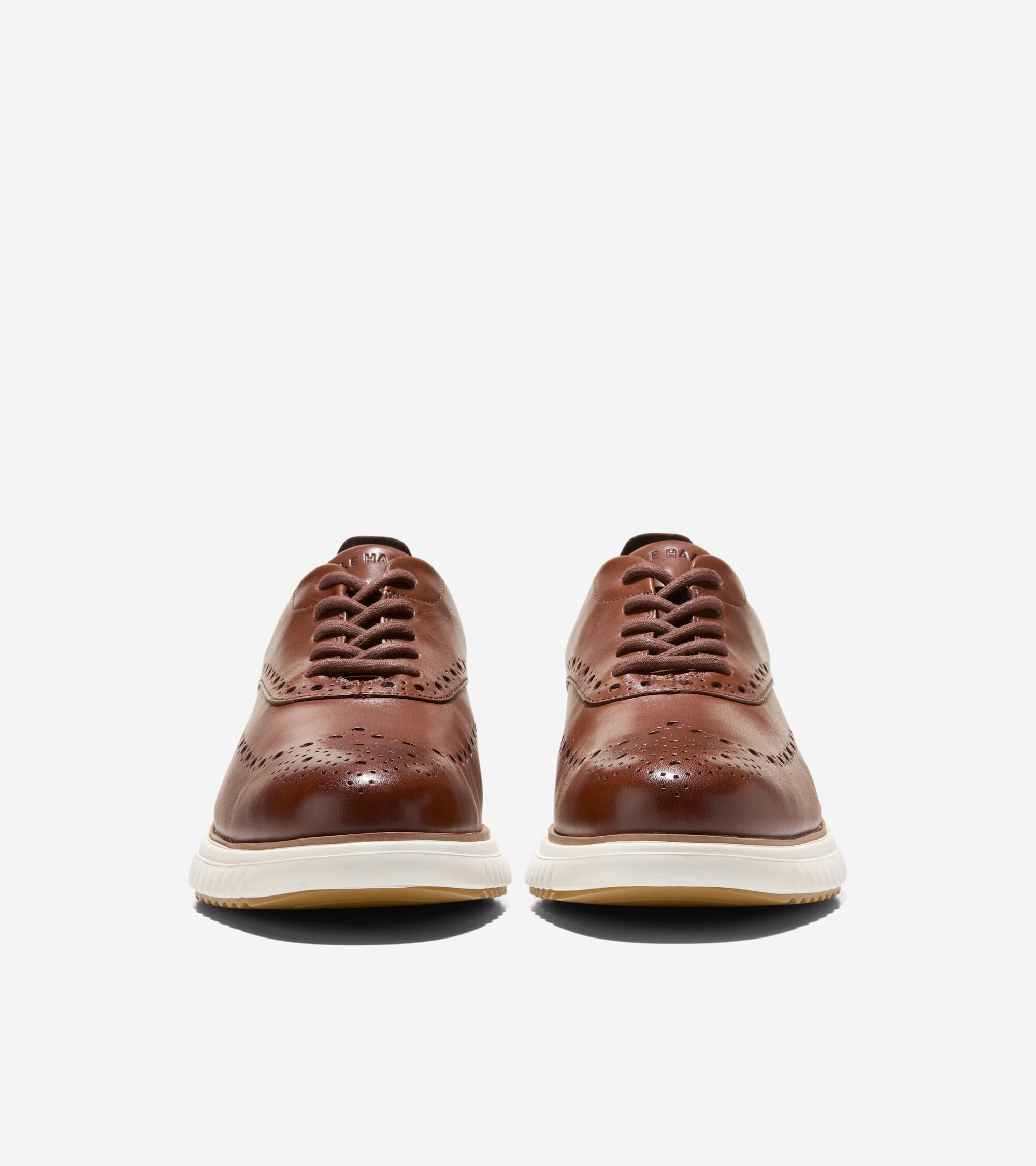 Men's ZERØGRAND Eon Wingtip Oxfords - Image 2