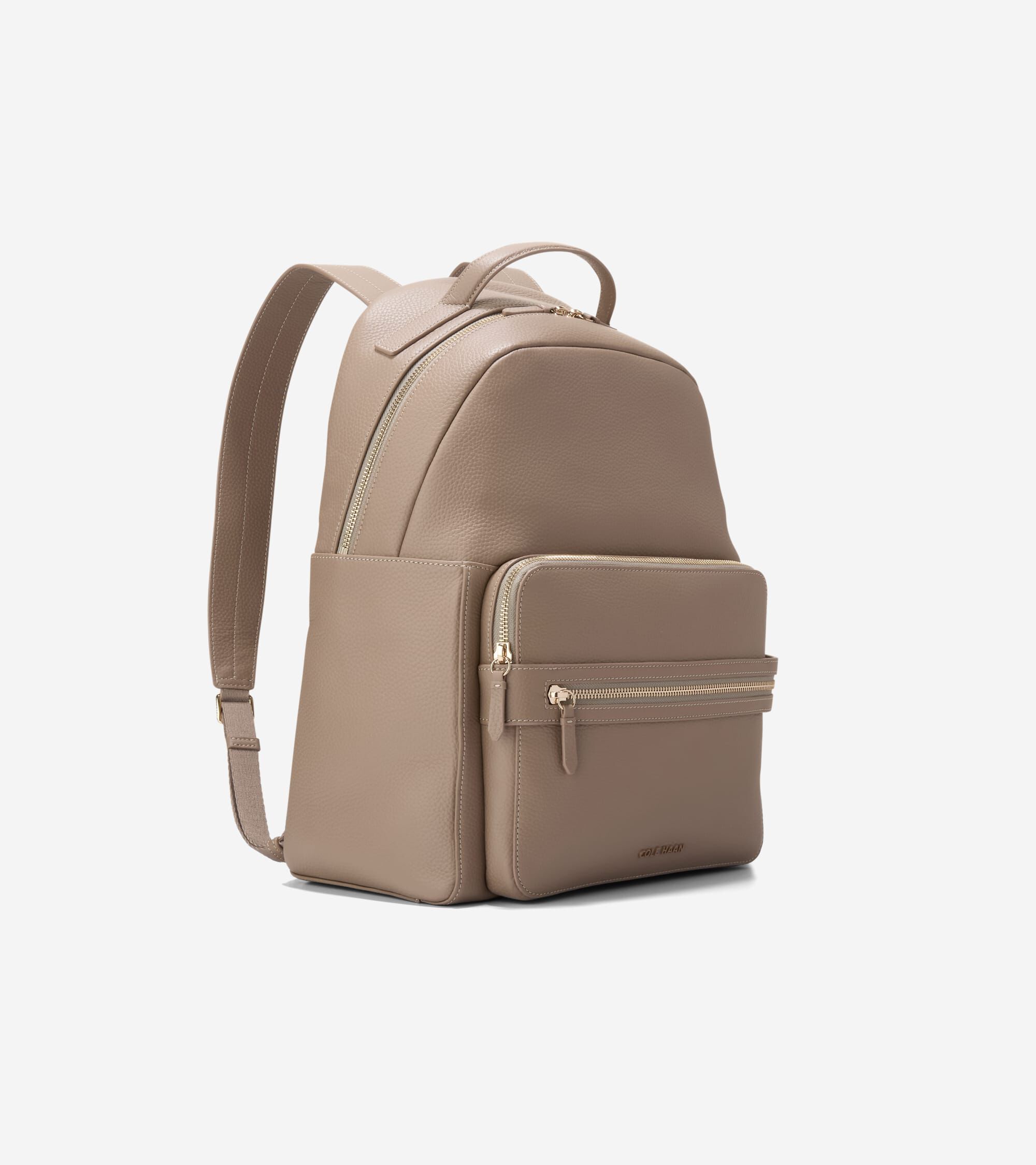 Women's Davis Leather Backpack - Image 3
