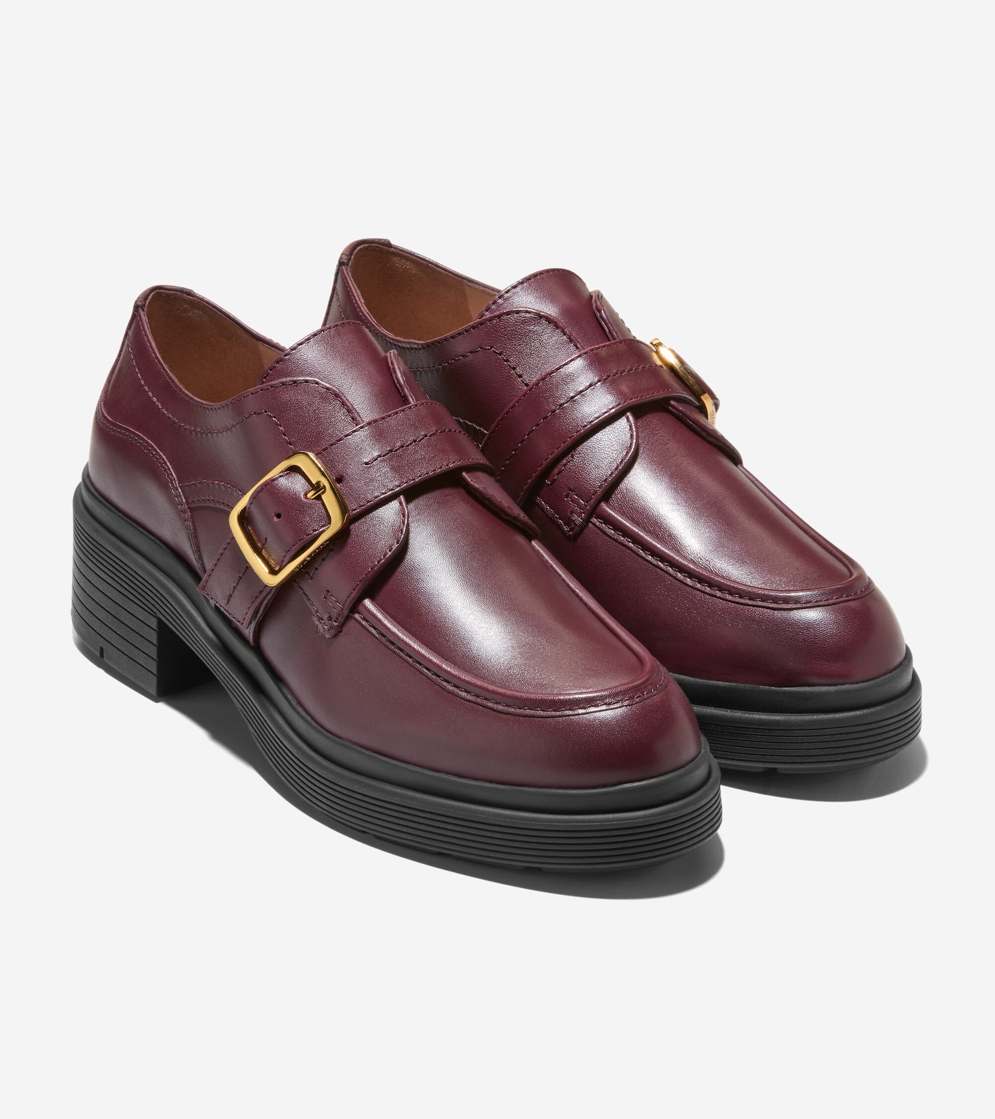 Women's Carlitta Monk Strap Lug Oxfords - Image 5
