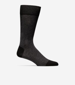 Men's Pique Textured Crew Socks